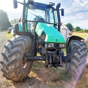 foto 145HP traktor+nosič Deutz Agroton 6.45